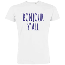 Bonjour Y'all Men's Organic Tee - Create Marketplace