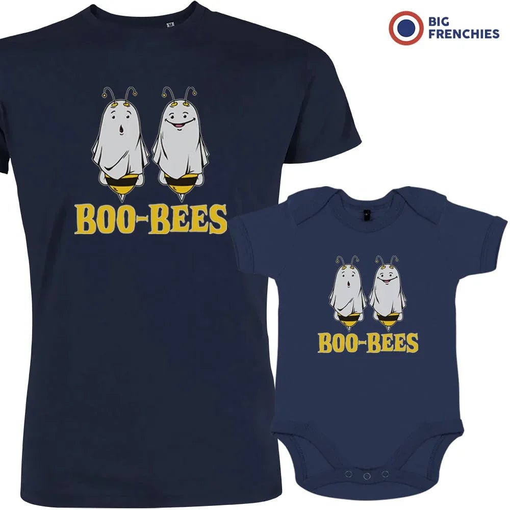 Boo-Bees Halloween Dad and Child Organic Cotton family Set (Set of 2) - Create Marketplace