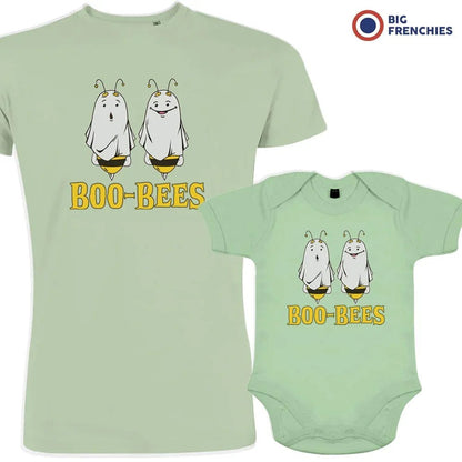Boo-Bees Halloween Dad and Child Organic Cotton family Set (Set of 2) - Create Marketplace