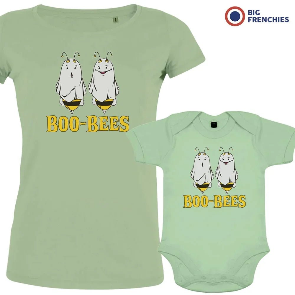 Boo-Bees Halloween Mom and Baby Organic Cotton family Set (Set of 2) - Create Marketplace