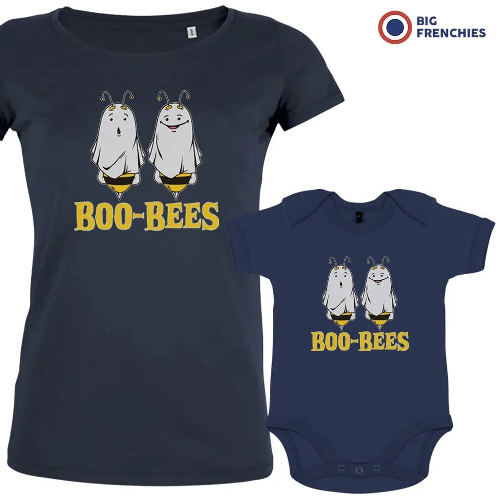 Boo-Bees Halloween Mom and Baby Organic Cotton family Set (Set of 2) - Create Marketplace