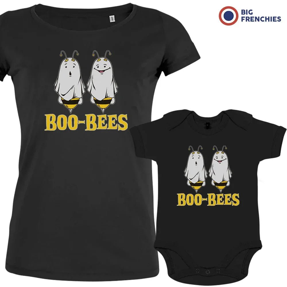 Boo-Bees Halloween Mom and Baby Organic Cotton family Set (Set of 2) - Create Marketplace