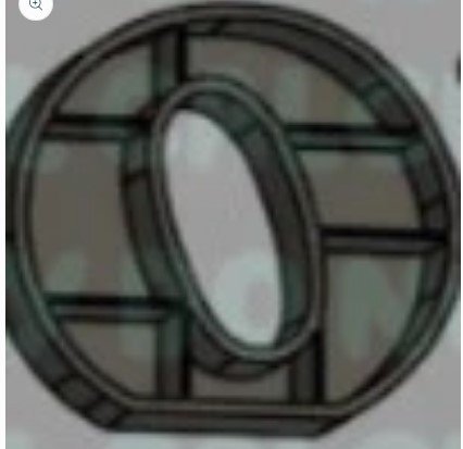Bookshelf Letter - O - Create Marketplace