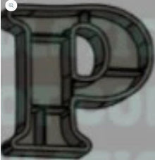 Bookshelf Letter - P - Create Marketplace