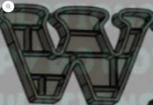 Bookshelf Letter - W - Create Marketplace