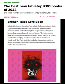 Broken Tales (RPG Book + PDF) Hardcover - Create Marketplace