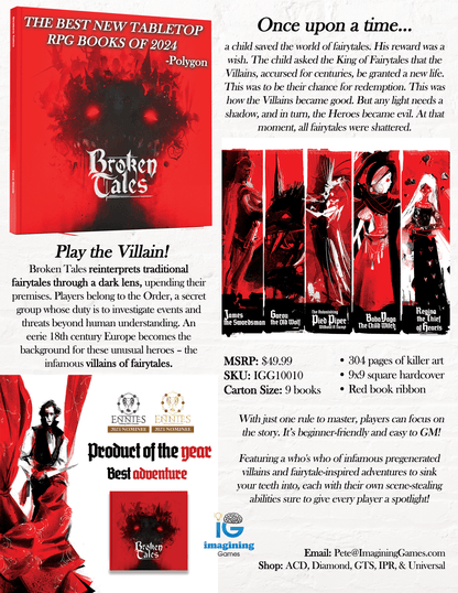 Broken Tales (RPG Book + PDF) Hardcover - Create Marketplace