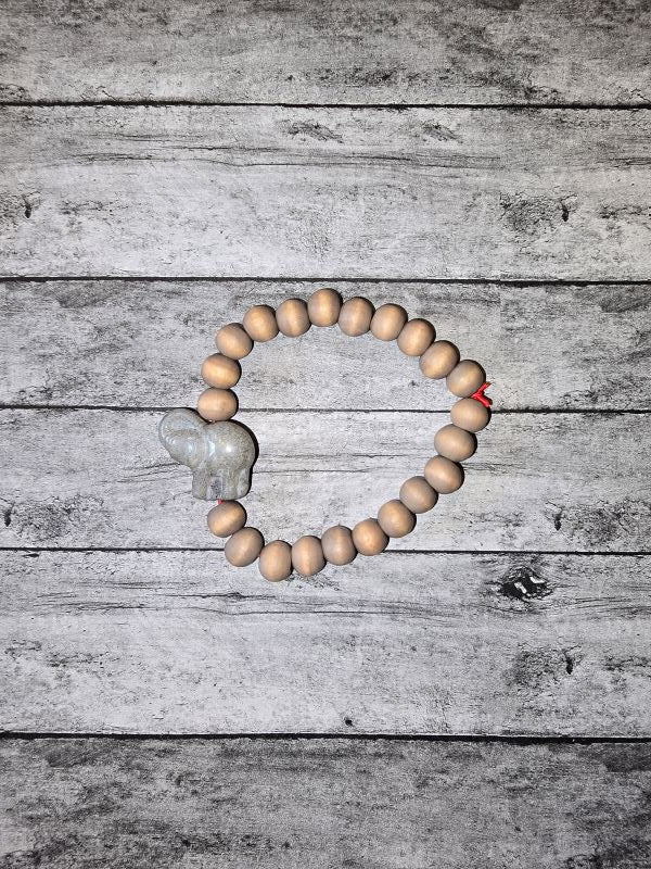 Brown Elephant Bracelet - made by kid Sam - Create Marketplace