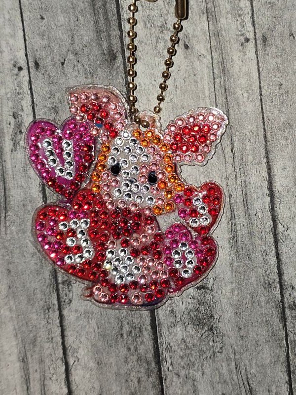 Bunny D.A. keychain - made by kid noah - Create Marketplace