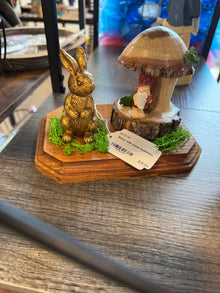 BUNNY WITH WOOD MUSHROOM AND GNOME - Create Marketplace