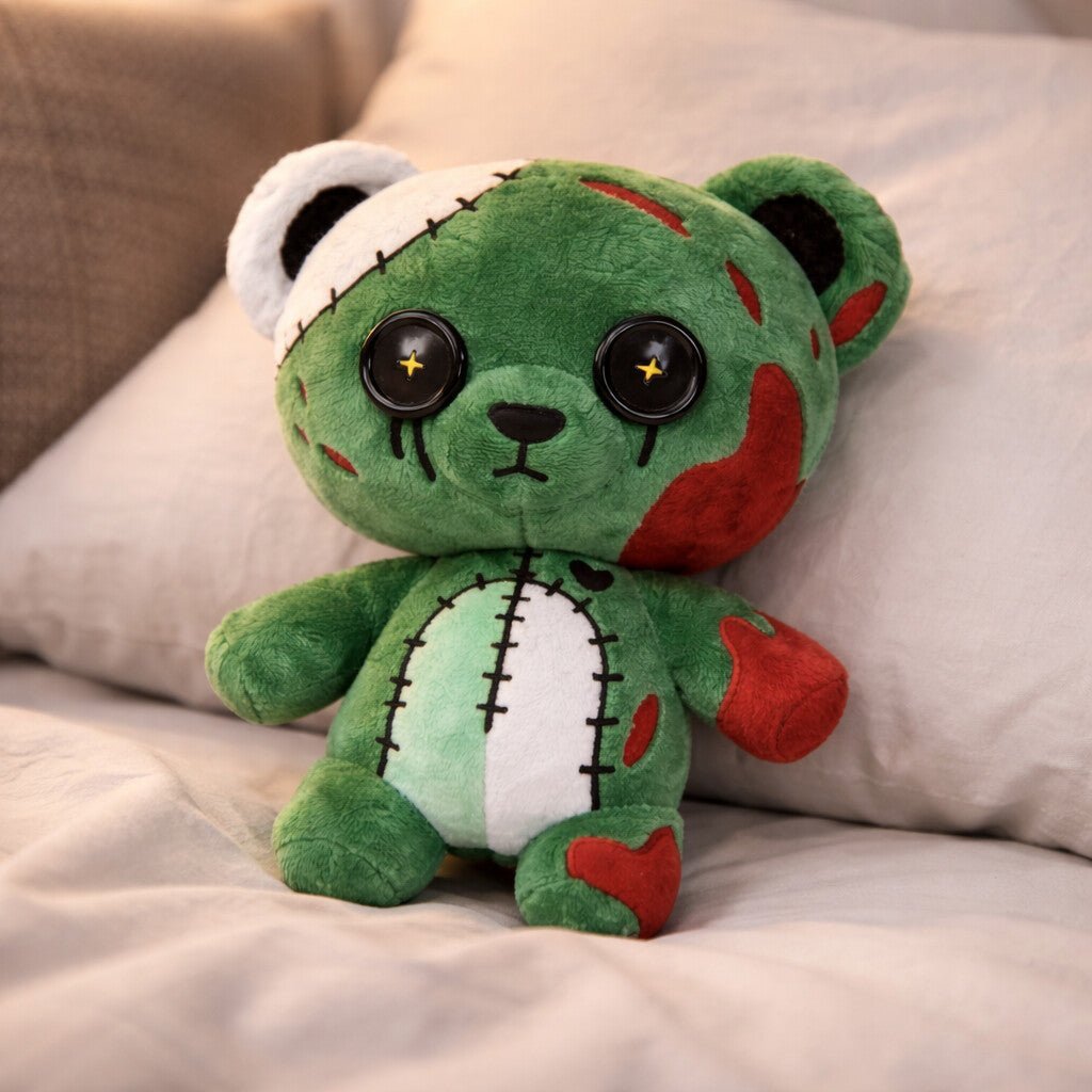 Buttoneyes (The Zombie Bear) Plushie - Create Marketplace