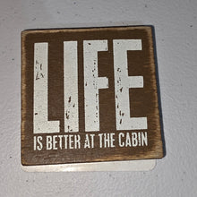 Cabin Magnet - Life is better at the cabin - Create Marketplace
