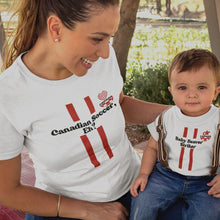 Canadian Soccer, Eh? Baby Beaver Striker Mom and Child Organic Cotton T-Shirts family Set (Set of 2) - Create Marketplace