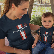 Canadian Soccer, Eh? Baby Beaver Striker Mom and Child Organic Cotton T-Shirts family Set (Set of 2) - Create Marketplace