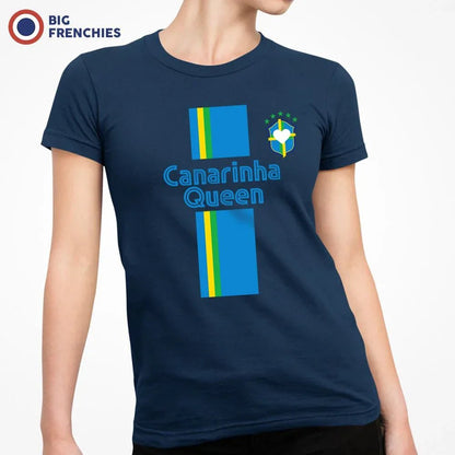 Canarinha Queen Women's Organic Cotton Tee - Create Marketplace