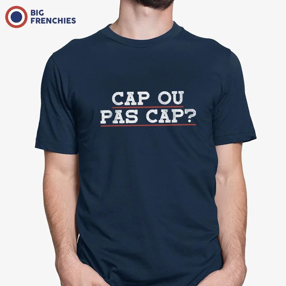 Cap Ou Pas Cap? Men's Organic Cotton Tee - Create Marketplace