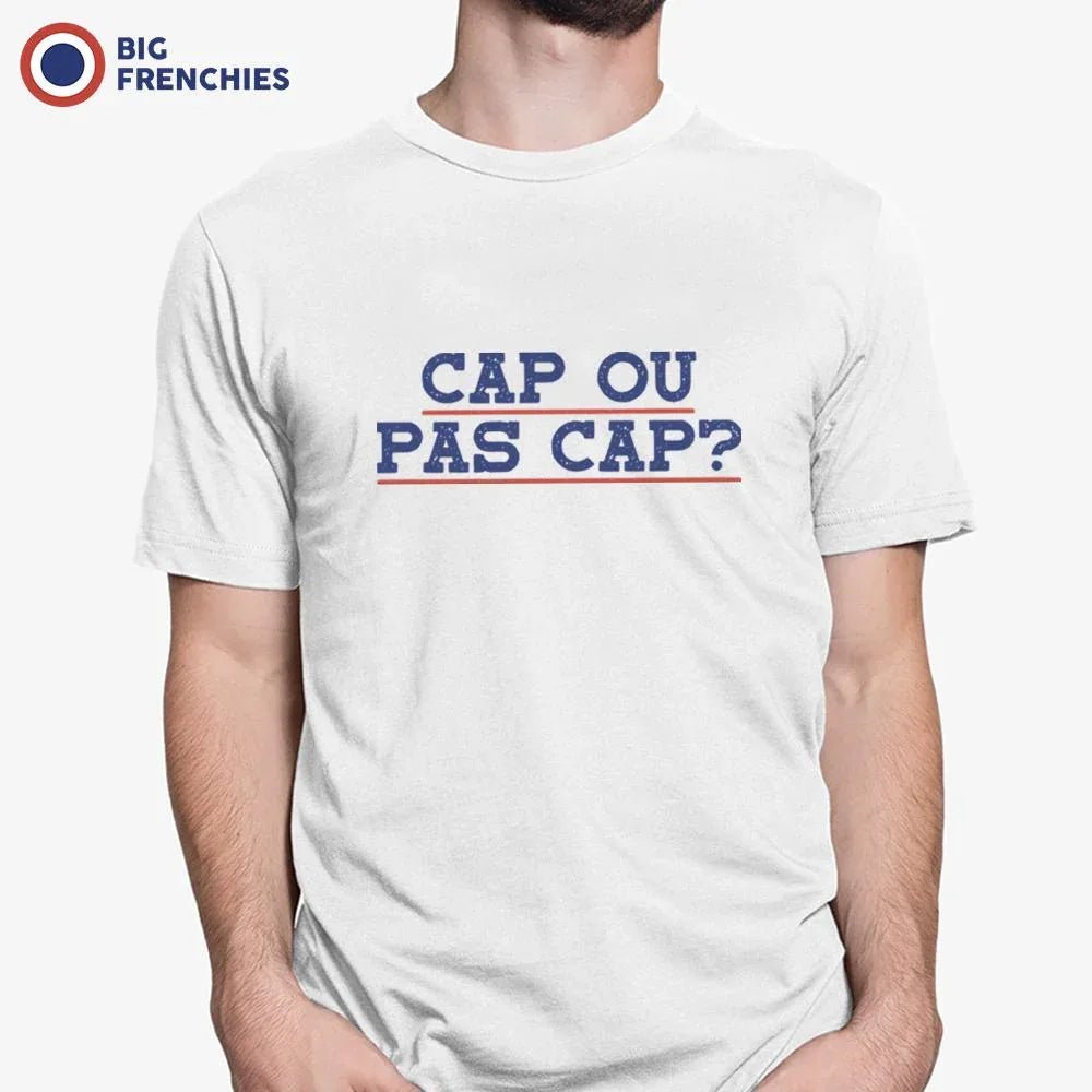 Cap Ou Pas Cap? Men's Organic Cotton Tee - Create Marketplace