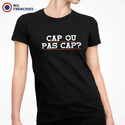Cap Ou Pas Cap? Women's Organic Cotton Tee - Create Marketplace