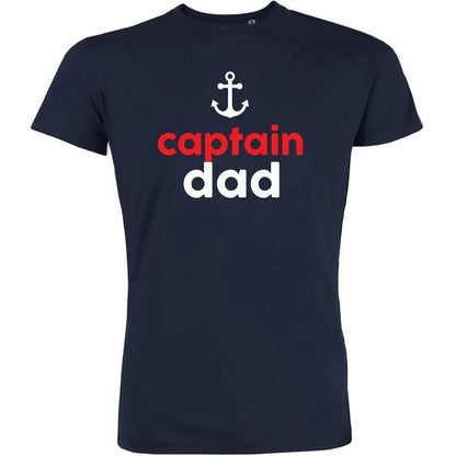 Captain Dad Men's Organic Tee - Create Marketplace