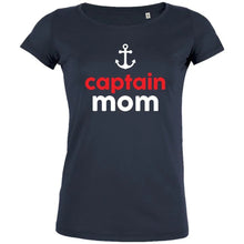 Captain Mom Women's Organic Tee - Create Marketplace