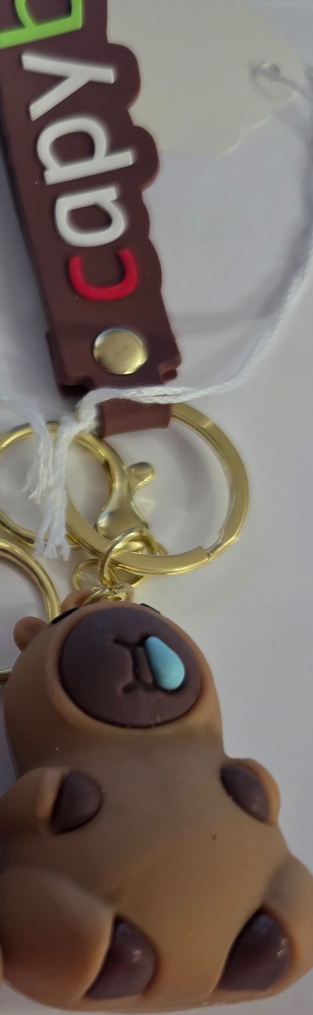 capybara rubber keychains - Create Marketplace