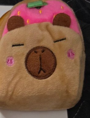 capybara soft mini backpack key chain - Create Marketplace