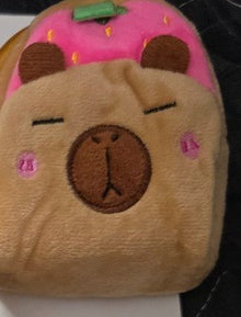 capybara soft mini backpack key chain - Create Marketplace