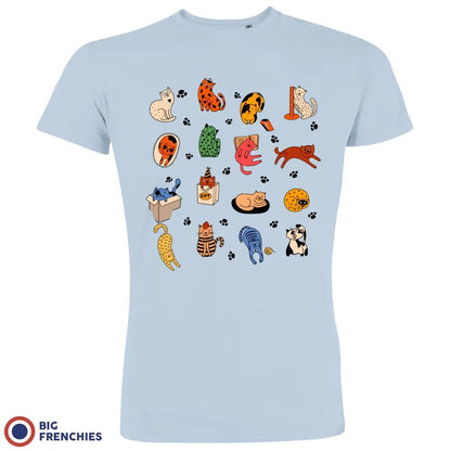 Cat Life Men's Organic Tee - Create Marketplace