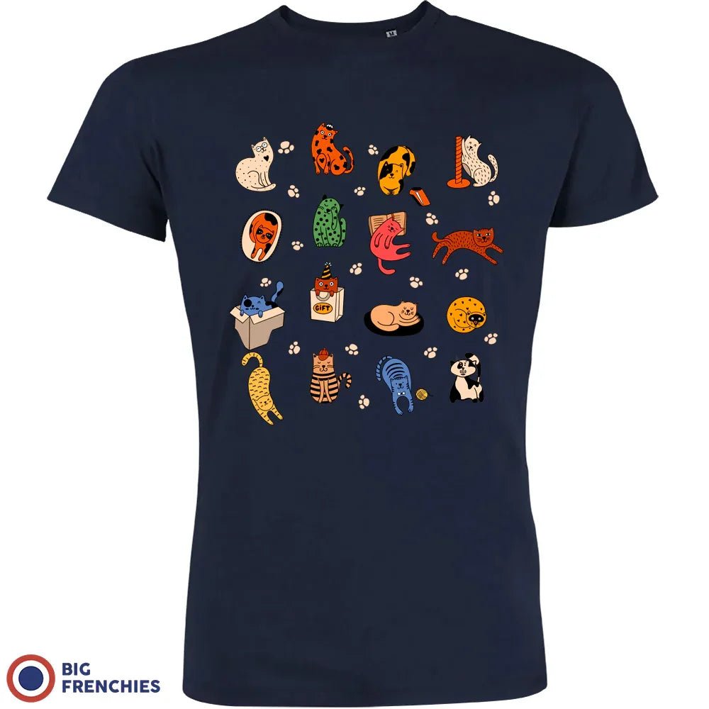 Cat Life Men's Organic Tee - Create Marketplace