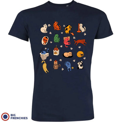 Cat Life Men's Organic Tee - Create Marketplace