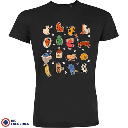 Cat Life Men's Organic Tee - Create Marketplace