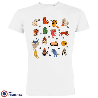 Cat Life Men's Organic Tee - Create Marketplace
