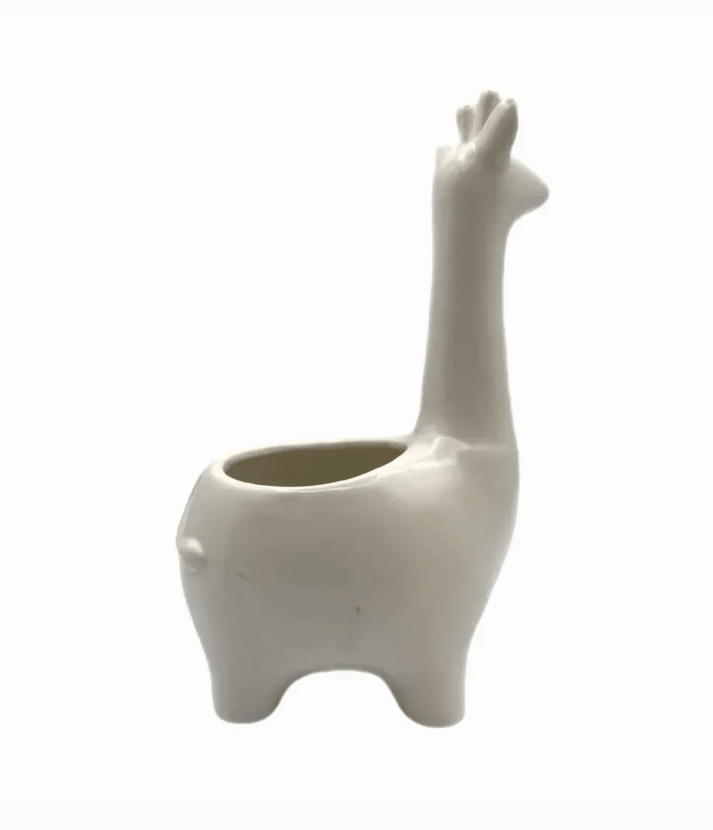 CERAMIC GIRAFFE PLANTER - Create Marketplace