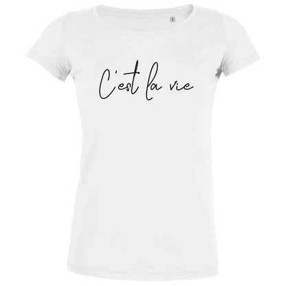 C'est La Vie Women's Organic Tee - Create Marketplace
