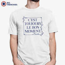C'est Toujours Le Bon Moment Men's Organic Cotton Tee - Create Marketplace