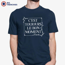 C'est Toujours Le Bon Moment Men's Organic Cotton Tee - Create Marketplace