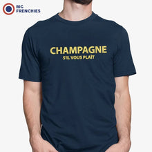 Champagne S'il Vous Plait Men's Organic Tee - Create Marketplace