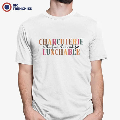 Charcuterie Is The French Word For Lunchable Men's Organic Cotton Tee - Create Marketplace