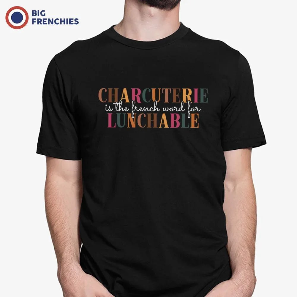 Charcuterie Is The French Word For Lunchable Men's Organic Cotton Tee - Create Marketplace