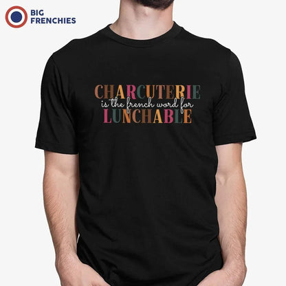 Charcuterie Is The French Word For Lunchable Men's Organic Cotton Tee - Create Marketplace