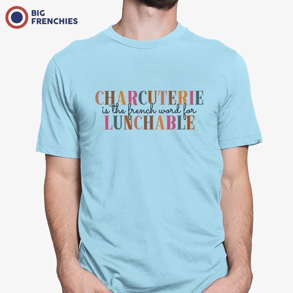 Charcuterie Is The French Word For Lunchable Men's Organic Cotton Tee - Create Marketplace