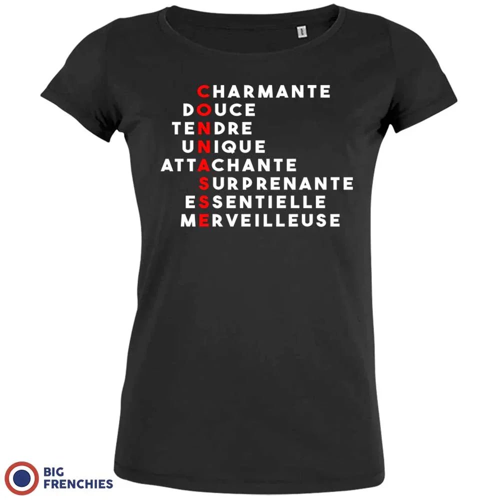 Charmante, Douce, Tendre Women's Organic Cotton Tee - Create Marketplace
