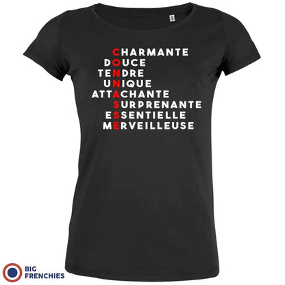 Charmante, Douce, Tendre Women's Organic Cotton Tee - Create Marketplace