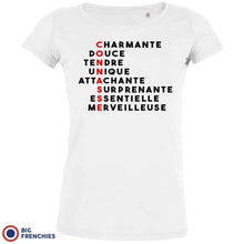 Charmante, Douce, Tendre Women's Organic Cotton Tee - Create Marketplace