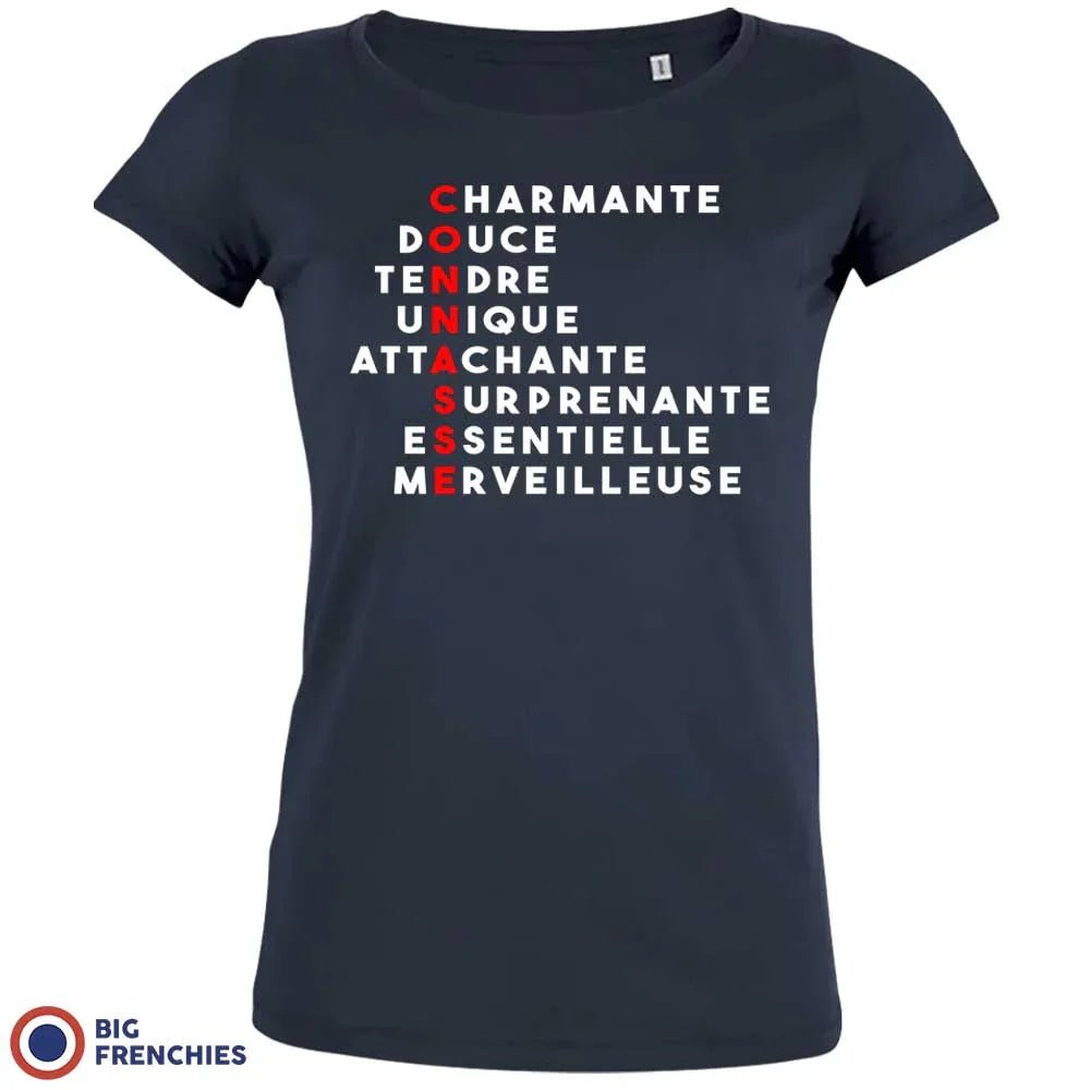 Charmante, Douce, Tendre Women's Organic Cotton Tee - Create Marketplace