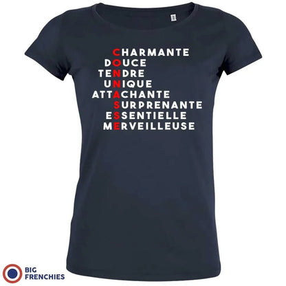 Charmante, Douce, Tendre Women's Organic Cotton Tee - Create Marketplace