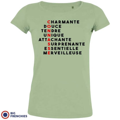 Charmante, Douce, Tendre Women's Organic Cotton Tee - Create Marketplace