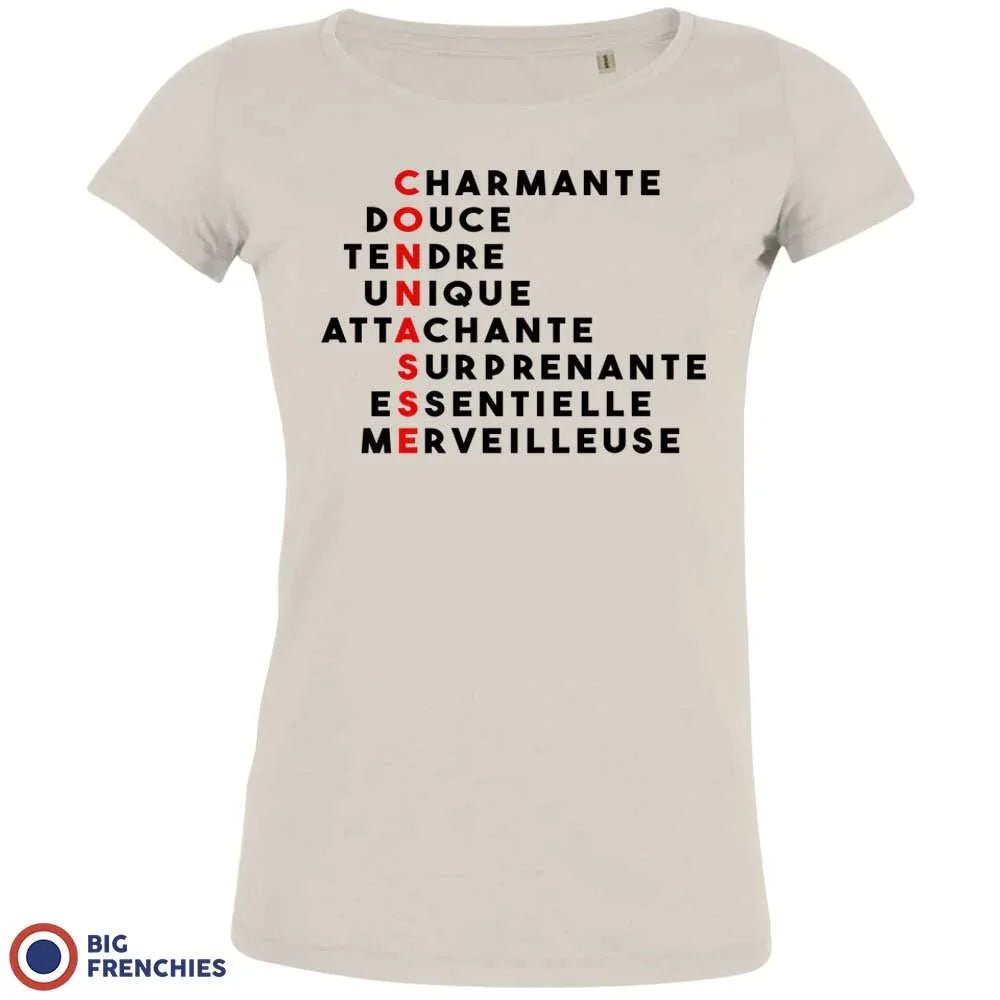 Charmante, Douce, Tendre Women's Organic Cotton Tee - Create Marketplace
