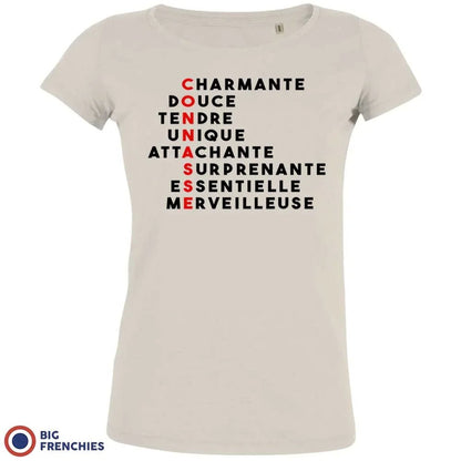 Charmante, Douce, Tendre Women's Organic Cotton Tee - Create Marketplace
