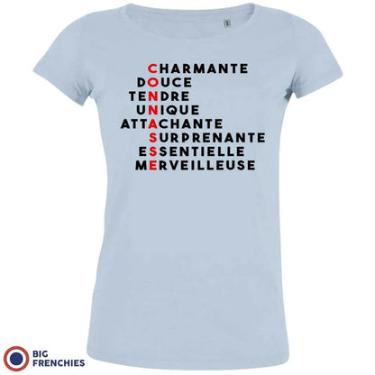Charmante, Douce, Tendre Women's Organic Cotton Tee - Create Marketplace